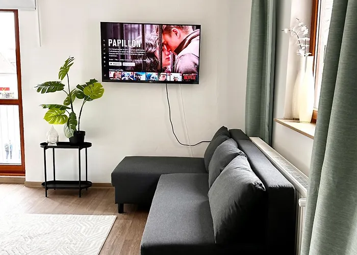 Wohnung Alte Mainbruecke - Gratis Kaffee - Netflix - Balkon