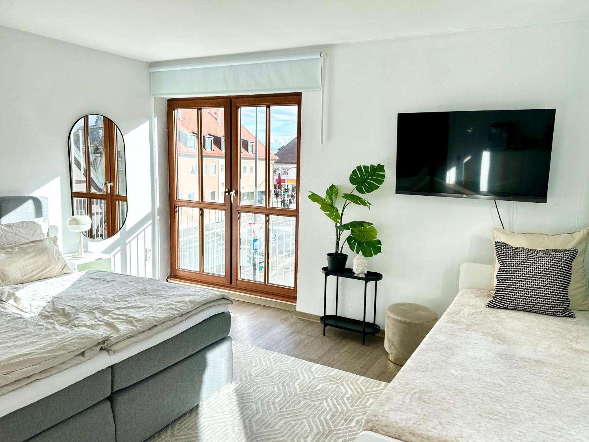 Alte Mainbruecke - Gratis Kaffee - Netflix - Balkon Apartment Wurzburg